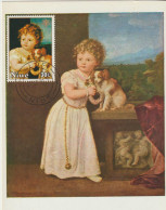 Carte-Maximum NIUE N° Yvert 230 (Tableau Du TITIEN - Fille De Roberto Strozzi) Obl Sp 1979 - Niue