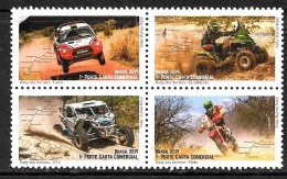 Brasil (Brazil) - 2019 - Rally - Yv 3748/51 - Auto's