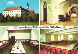 HUNDERDORF, STRAUBING, PREMONSTRATENSIAN ABBEY OF WINDBERG, TOWER, YOUTH CENTER, EDUCATIONAL CENTER, POSTCARD, GERMANY - Straubing