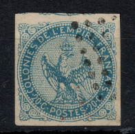 Colonies Générales - YV 4 Oblitéré , 4 Marges + 1 Voisin , Pas Aminci , Cote 18 Euros - Aigle Impérial
