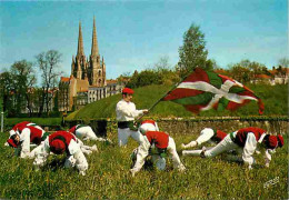 Folklore - Danses - Pays Basque - Ballets Basques De Bayonne - Orai-Bat - Carte Neuve - Voir Scans Recto Verso - Dans