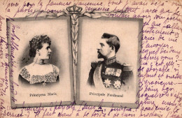 ROMANIA - Principele / King Ferdinad Ans Principesa Maria -1900s Postcard - Roumanie