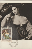 Carte-Maximum TCHECOSLOVAQUIE N°Yvert Bloc 26 (TITIEN -  Toilette D'une Jene Femme) Obl Sp 1965 - FDC