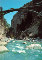 SUISSE - Viamala - San Bernardino - Strasse - Viamala Schlucht - Route - Gorge - Pont - Fleuve - Paysage - Carte Postale - Hinterrhein