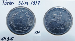 Türkei 5 Lira 1977 - Turchia