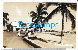 243965 EQUATOR ECUADOR SALINAS CALLE PRINCIPAL Y PLAYA PHOTO NO POSTAL POSTCARD - Ecuador