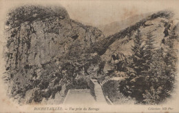 42 ROCHETAILLEE VUE PRISE DU BARRAGE CPA BON ETAT - Rochetaillee