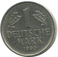1 DM 1990 F BRD ALEMANIA Moneda GERMANY #AG309.3.E.A - 1 Marco