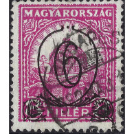 1931, Hungary, 6f, Michel #472, Offset, Wmk, P15, Used - Gebraucht
