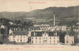 Senones * Rue , Quartier Faubourg Des Gouttes Et Usine LARUE * Cheminée - Senones