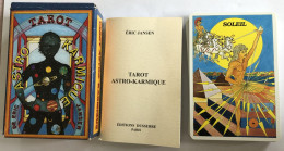 Rare Ancien Jeu De Tarot Astro-Karmique De Eric JANSEN - Dusserre 1991 - Astrologie Voyance 36 Lames Signe Zodiaque - Tarot