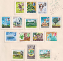 BRITISH INDIAN OCEAN TERRITORY  -  1968 Opt. BIOT Definitive Set Hinged Mint - Territoire Britannique De L'Océan Indien