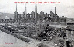 54  NEUVES MAISONS  CHANTIER DE BATEAUX LELIEVRE - Neuves Maisons