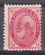 TONGA 1886 - GEORGE I - YVERT 1* NUEVO CON CHARNELA - Tonga (...-1970)