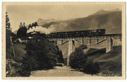 Bahnbrücke Bei KLOSTERS: Dampfzug ~1935 - Klosters