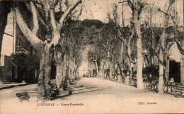 N°24370 W -cpa Cotignac -cours Gambetta - - Cotignac