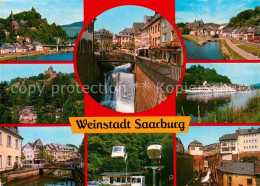 Saarburg Saar Seilbahn Saarpartien Wasserfall - Saarburg