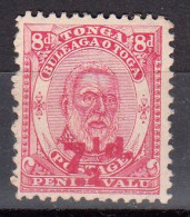 TONGA 1893 - GEORGE I - YVERT 18* NUEVO CON CHARNELA - Tonga (...-1970)