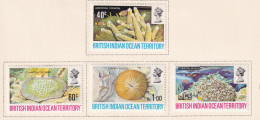 BRITISH INDIAN OCEAN TERRITORY  -  1972 Coral Set Hinged Mint - Territoire Britannique De L'Océan Indien
