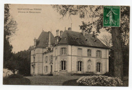RL CPA 86 INGRANDES SUR VIENNE Chateau De Maisonneuve,  Voyagée, Dos Devisé Voir Scanne - Ingrandes