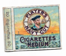 Paquet De Cigarette Vide PLAYERS NAVY CUT - Empty Tobacco Boxes