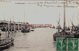 CPA LE HOURDEL - SOMME - ENTREE DU PORT - Le Hourdel