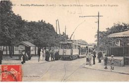 NEUILLY PLAISANCE - Le Square De Plaisance - Les Chemins De Fer Nogentais - état - Neuilly Plaisance