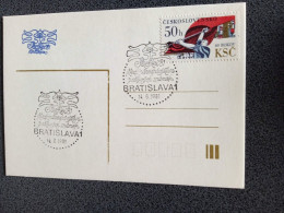 D206187  Czechoslovakia (1981) Bratislava 1 -  International Stamp Exhibition SOCFILEX '81 - Briefe U. Dokumente