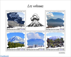 Guinea, Republic 2023 Volcanoes, Mint NH, Sport - Mountains & Mountain Climbing - Climbing