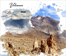 Liberia 2023 Volcanoes, Mint NH, Sport - Mountains & Mountain Climbing - Climbing