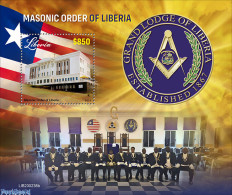 Liberia 2023 Masonic Order Of Liberia, Mint NH, Various - Freemasonry - Freemasonry