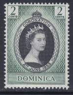 Dominica 1953 Coronation SG139 MH - Dominica (...-1978)