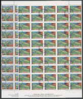 BULGARIEN 4016/7 O, 1992, Insekten Im Bogensatz (100) Mit Zentrischen Stempeln, 2x Gefaltet, Pracht, Mi. 250.- - Autres & Non Classés