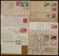 Delcampe - SAMMLUNGEN, LOTS 1932-62, Interessante Partie Von 8 Verschiedenen Nordkap-Belegen, Besichtigen! - Collezioni