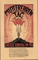 CPA Muttertag, Mutterehren Tag, Zweiter Sonntag Im Mai, Tulpen - Moederdag