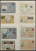 SONDERFLÜGE 1950-98, Segelflug, Reichhaltige Interessante Spezialisierte Sammlung Von 76 Verschiedenen Belegen, Dabei Au - Autres & Non Classés