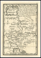 ALTE LANDKARTEN - DEUTSCH (7x10) , SOUTH EAST Part Of Germany, Kupferstich Aus Dem Atlas MINIMUS, By J. Gibson, London 1 - Other & Unclassified