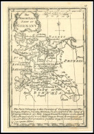 ALTE LANDKARTEN - DEUTSCH (7x10) , NORTH EAST Part Of Germany, Kupferstich Aus Dem Atlas MINIMUS, By J. Gibson, London 1 - Other & Unclassified