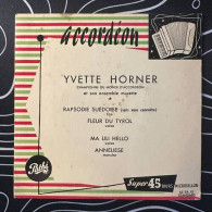 Accordéon - Yvette Horner - Non Classés