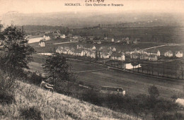 RECTO/VERSO - CPA - SOCHAUX - CITES OUVRIERES ET BRASSERIE - JOLI CACHET - Sochaux