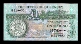 Guernsey 1 Pound 1991 Pick 52a Ebc/+ Xf/+ - Guernsey