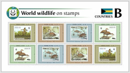 SIERRA LEONE 2024 MNH WWF Fauna Of The World Wistling Ducks M/S 8v - OFFICIAL ISSUE – DHQ2517 - Ongebruikt
