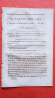 Lois: Construction & Tarifs Passage Pont Saint Gaultier Thenay. Amnistie Gardes Nationaux Moulins. Ouverture Crédits - Decrees & Laws