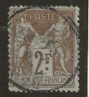 Timbre France Type III Sage N° 105 - 1898-1900 Sage (Type III)