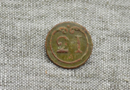 Napoleon Button 21 1812 War - Buttons