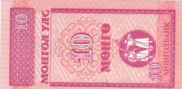 CRBX2097 BILLETE MONGOLIA 10 MONGO 1993 SIN CIRCULAR - Other - Asia