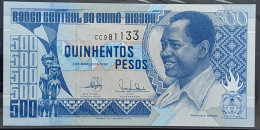Guiné. Bissau. 500  Pesos 1990  UNC - Guinea-Bissau