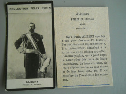 COLLECTION FELIX POTIN - ALBERT - PRINCE DE MONACO - Félix Potin