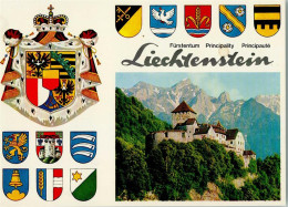 11027484 - Rotes Kreuz Liechtenstein -  Staatswappen, - Red Cross