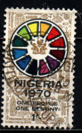 NIGERIA - 1970 - 12-Spoke Representing 12 Tribes - USATO - Nigeria (1961-...)